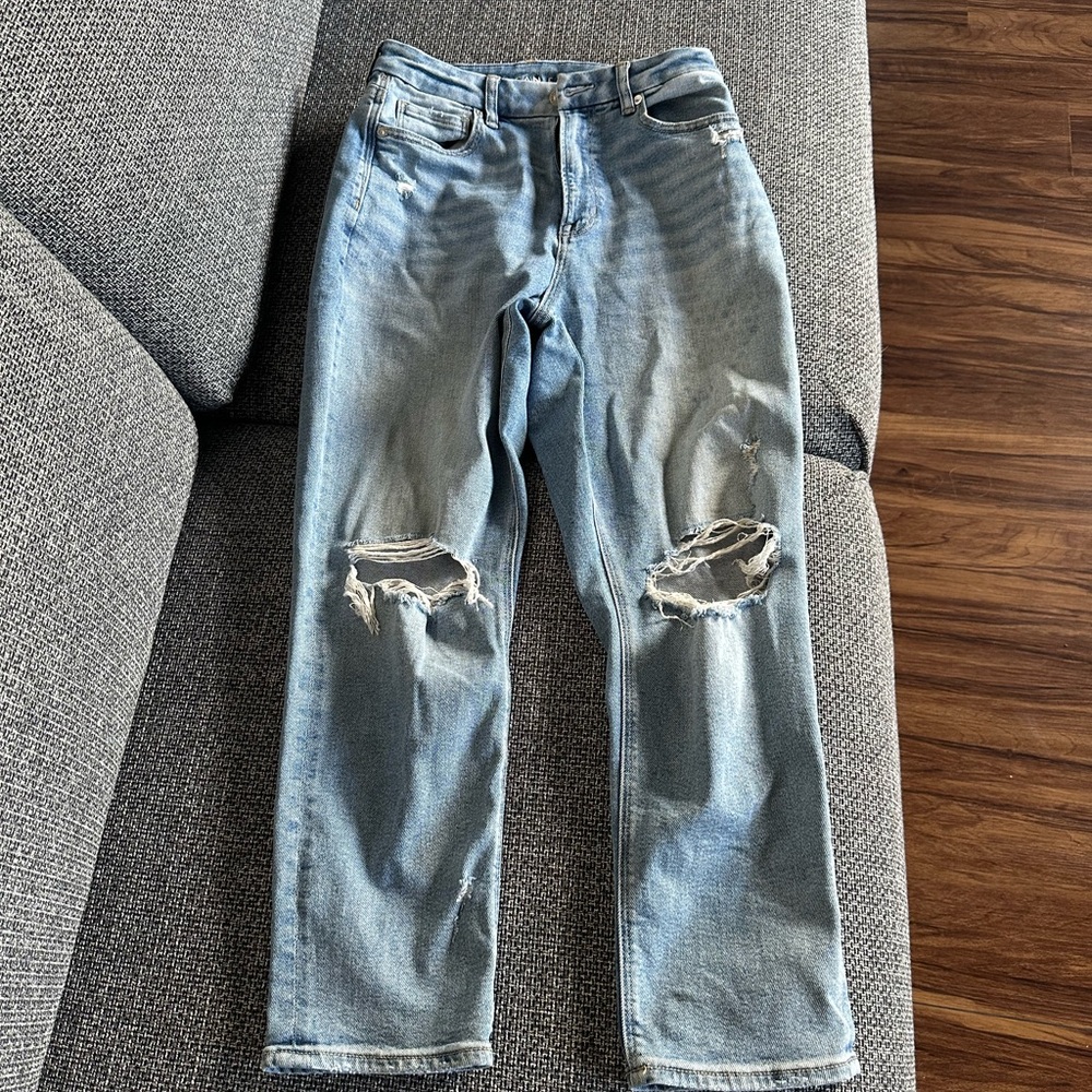 American Eagle outfitters Curvy Mom High Waist Stretch Jeans size 6 Short